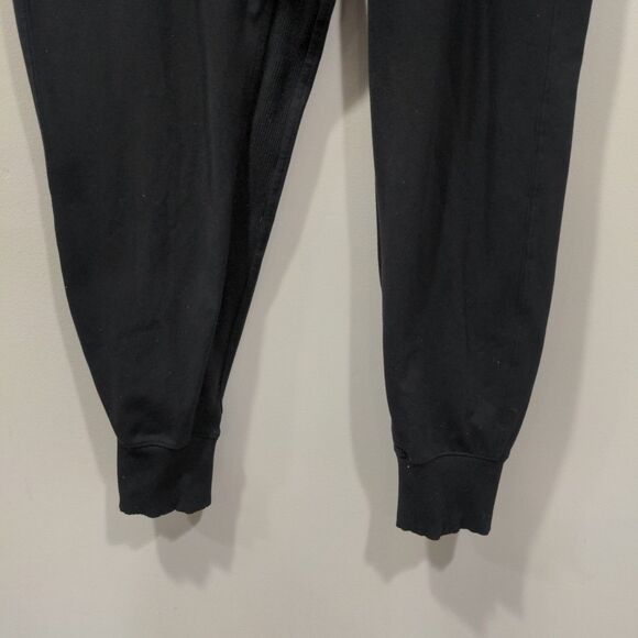Athleta Womens Venice Jogger Size L Black Pockets Stretch Casual High Waisted - Picture 3 of 14